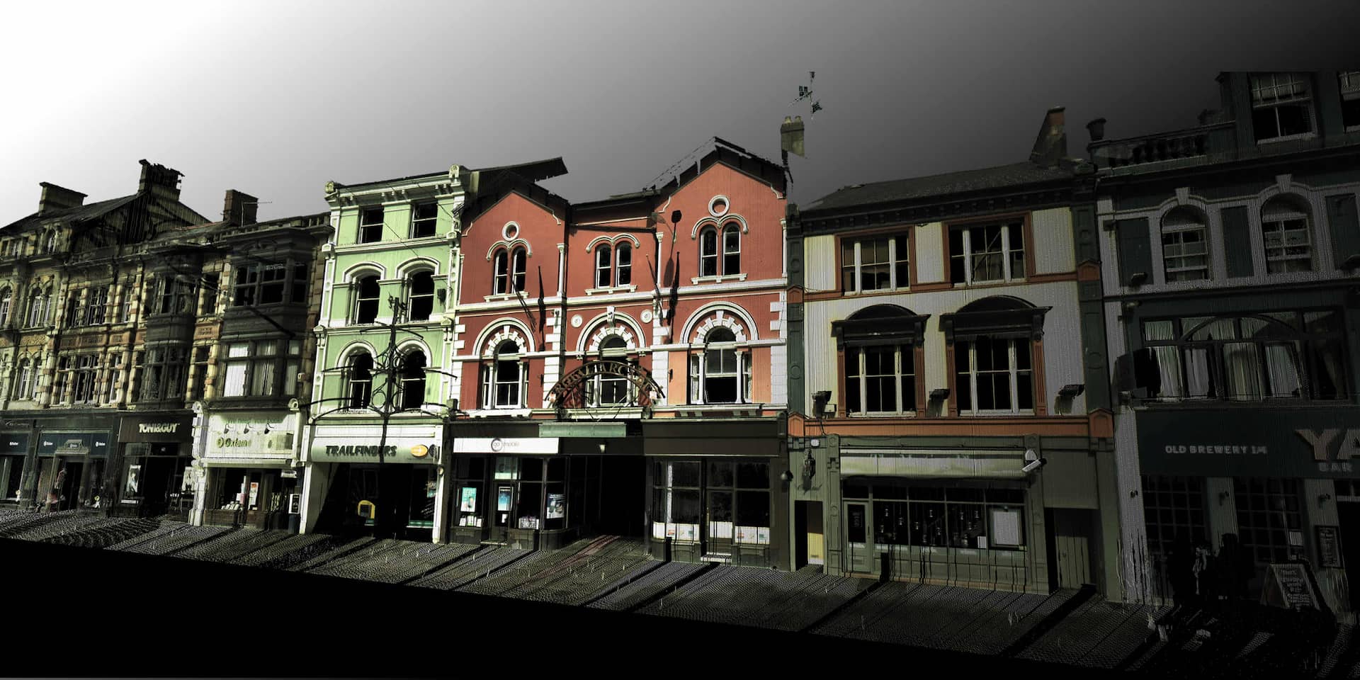 Measured Building Survey Cardiff – Laser Scan Survey and AutoCAD Drawup for the Victorian Arcades in Cardiff