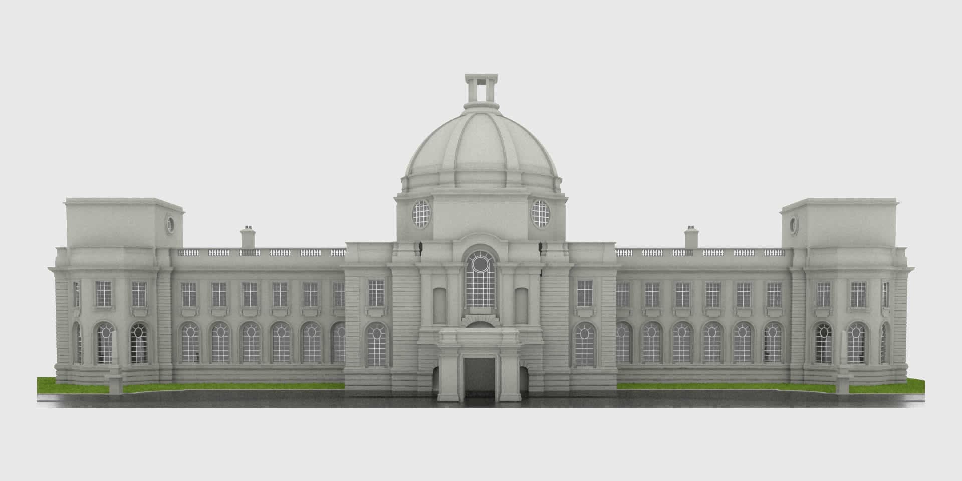 Revit model of Cardiff City Hall